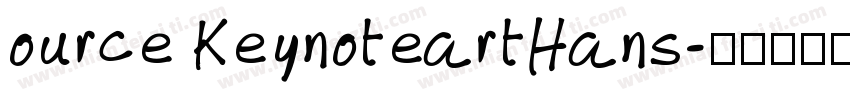 ource KeynoteartHans字体转换